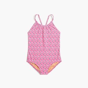 Crewcuts Girls' colorblock one-piece swimsuit